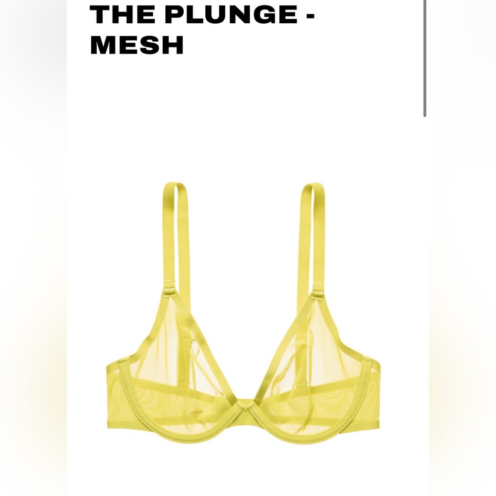 CUUP The Plunge Mesh Bra